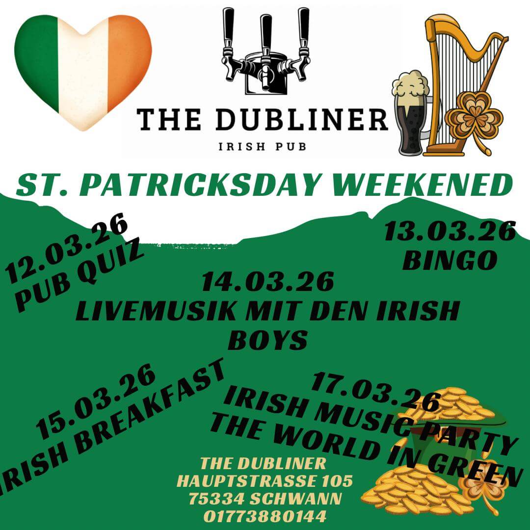 St Patricksday Weekend im The Dubliner